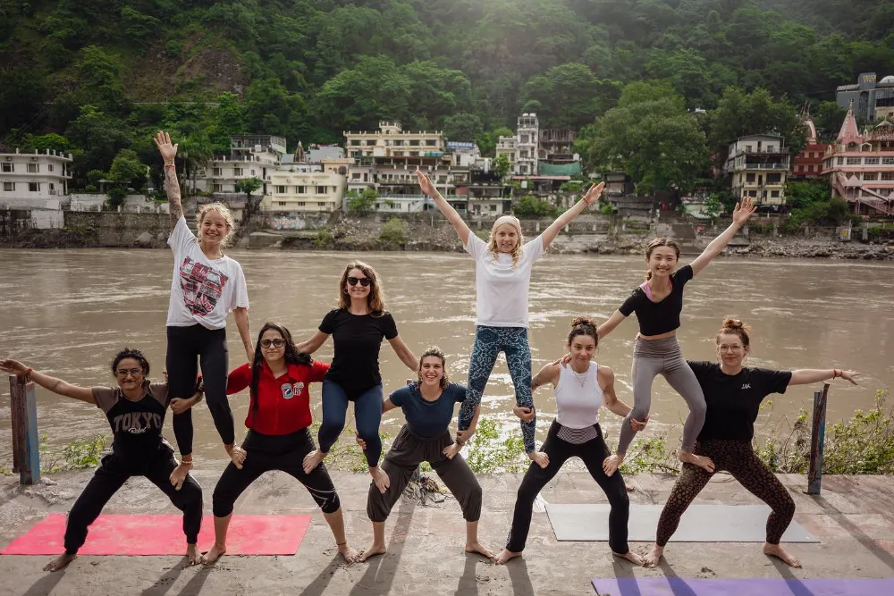 Hatha and Yin Yoga teacher training in Rishikesh India